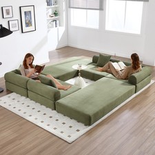 UNITED WE WIN convertible folding sofa bed, w/fixed frame and pillow back hand