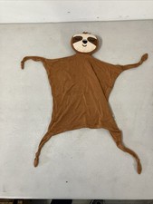 Little Sleepies Bamboo Lovey Security Blanket Brown Sloth