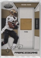 2010 Certified Fabric of the Game Prime /50 Reggie Bush #120 17pt