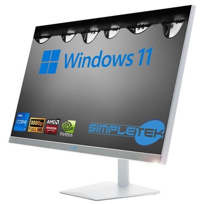 All In One I7 27'' Windows 11 Ram 8 Gb Ssd 240 Gb Desktop Editing Gaming
