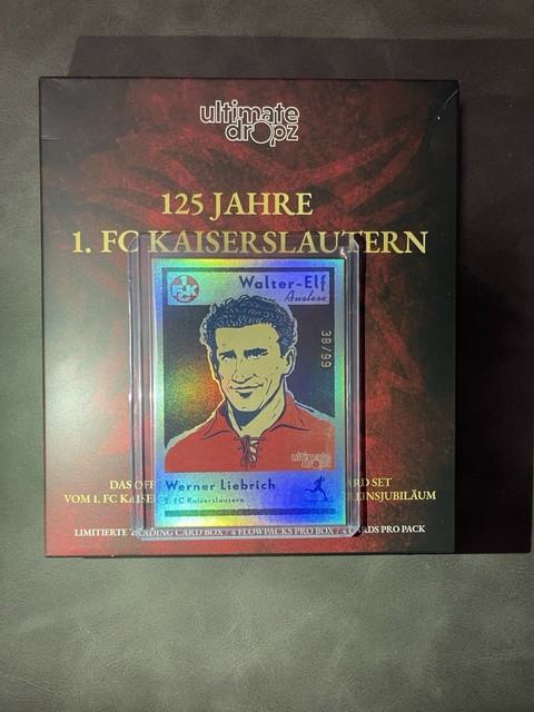 Ultimate Dropz 125 Jahre Kaiserslautern Walter-Elf Auslese Werner Liebrich /99
