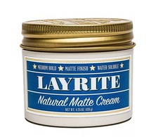 Layrite Deluxe Natural Matte Cream 4.25Oz