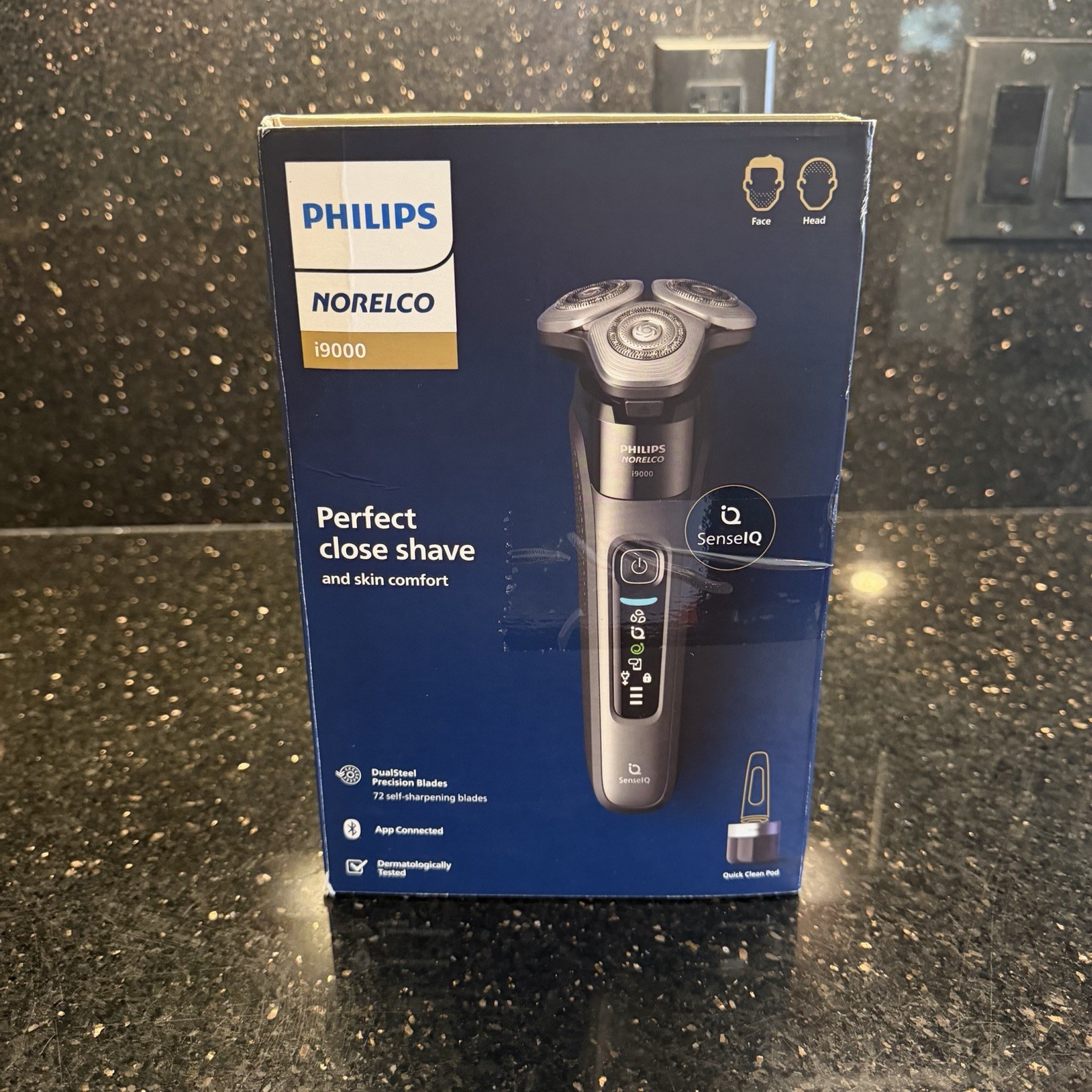 I9000, Wet & Dry Electric Shaver, Dark Slate, X9002/82