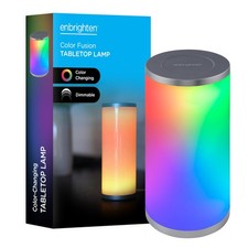 Enbrighten Color-Fusion LED Lamp, Modern Night Light, Tall, Color Fusion Lamp