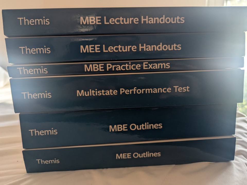 2024 Latest Edition Themis Bar Exam Review Prep UBE Full Set of 6 - NEW ...