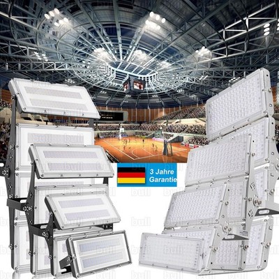 LED Fluter Flutlicht 100W-400W Strahler Außen Scheinwerfer Garten Modul Leuchte