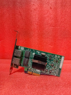 Dell 0X3959 Intel PRO/1000 PT Dual Port Lan Card D33682 RJ-45
