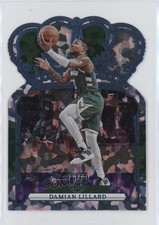 2023-24 Panini Crown Royale Blue Crystal 19/99 Damian Lillard #25 1d3o