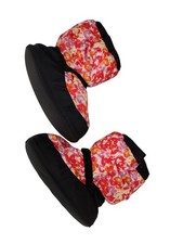 Bloch Linna And Max Children's Warm Up Booties Pre-owned heart print Size Small