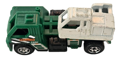 Matchbox 2015 MBXcavator loose diecast construction green white vehicle