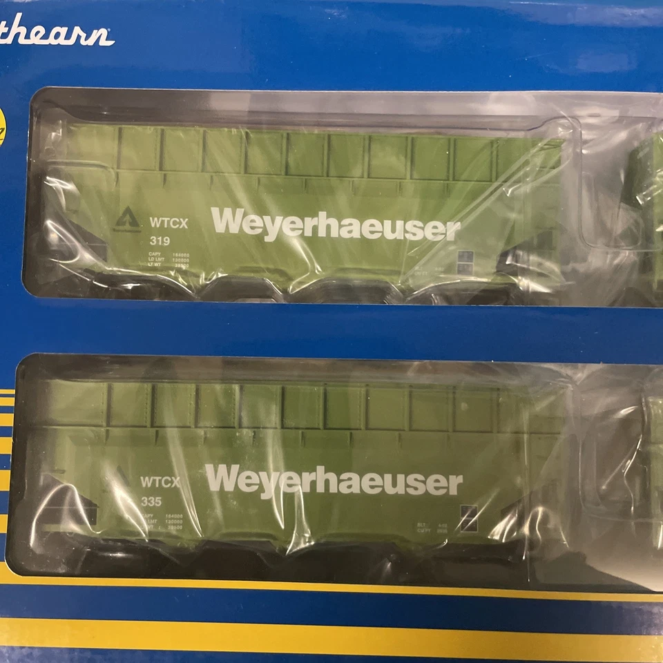 New! HO ATH-1276 40’ Wood chip Hopper Weyhaeuser 4-Pack $159.99 Make offer - Image 3 of 4
