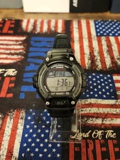 Vintage Men's Watch CASIO W-S220 (3271) Digital Quartz Solar Power 120 LAP Memo 