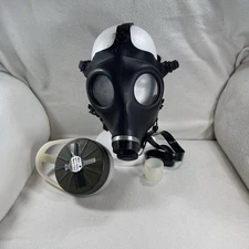 Israeli Adult Protective Gas Mask With 40mm Nato Filter Sealed And Original