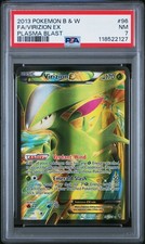 2013 POKEMON BLACK & WHITE PLASMA BLAST #96 FULL ART/VIRIZION EX PSA 7 on eBay