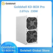 New Goldshell KD-Box Pro 2.6TH/S Kadena ASIC KDA Crypto Miner without PSU