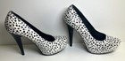 Womens MIA High Heel Mary Dalmation Sequin Stiletto Shoes 10 M W/Box — photo 2