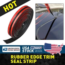 Durable 20FT Car Windows Edge Moulding Trim Rubber Seal Weather Strip T-shape