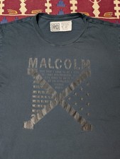 Roots Of Fight Malcolm X T-Shirt, XXXL, Made In USA, Civil Rights