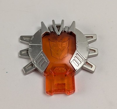 Hasbro Transformers Cybertron Sidesways Planet Key Dj51 Orange Part Chip