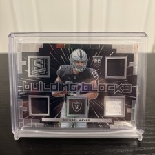 2023 Panini Spectra - Building Blocks Michael Mayer Hyper Prizm /75 (MEM, RC)
