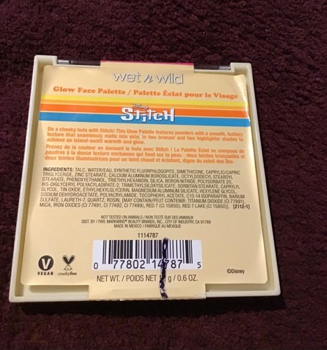 Wet N Wild x Stitch Hula Honey Face Palette - Picture 3 of 3