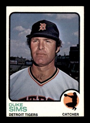 1973 Topps #304 Duke Sims   EXMT/EXMT+ X3601229