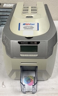 Magicard Rio Pro ID Card Printer 3652-0001 | Low 15k Count | + MA300YMCKO Ribbon