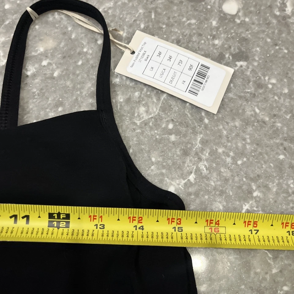 Bravissimo Non-Padded Vest Top Black, 34f - Image 4 of 4