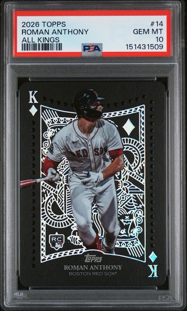 2026 Topps Series 1 Roman Anthony All Kings Rookie Case Hit SSP 