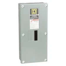 Square D Circuit Breaker Enclosure QO 100A 2 Space Main Lug Indoor NEMA 1 Steel