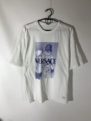 Used VERSACE 90s T-Shirt L Navy Italy Bruce Weber Vintage | eBay