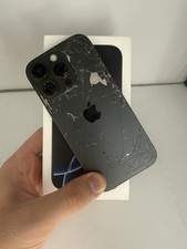 Apple iPhone 16 Pro 128GB Unlocked - Cracked Back Camera Screen Working Boxed