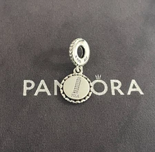 Pandora Tower of Pisa Charm Exclusive Dangle Charm Pendant S925 Sterling Silver