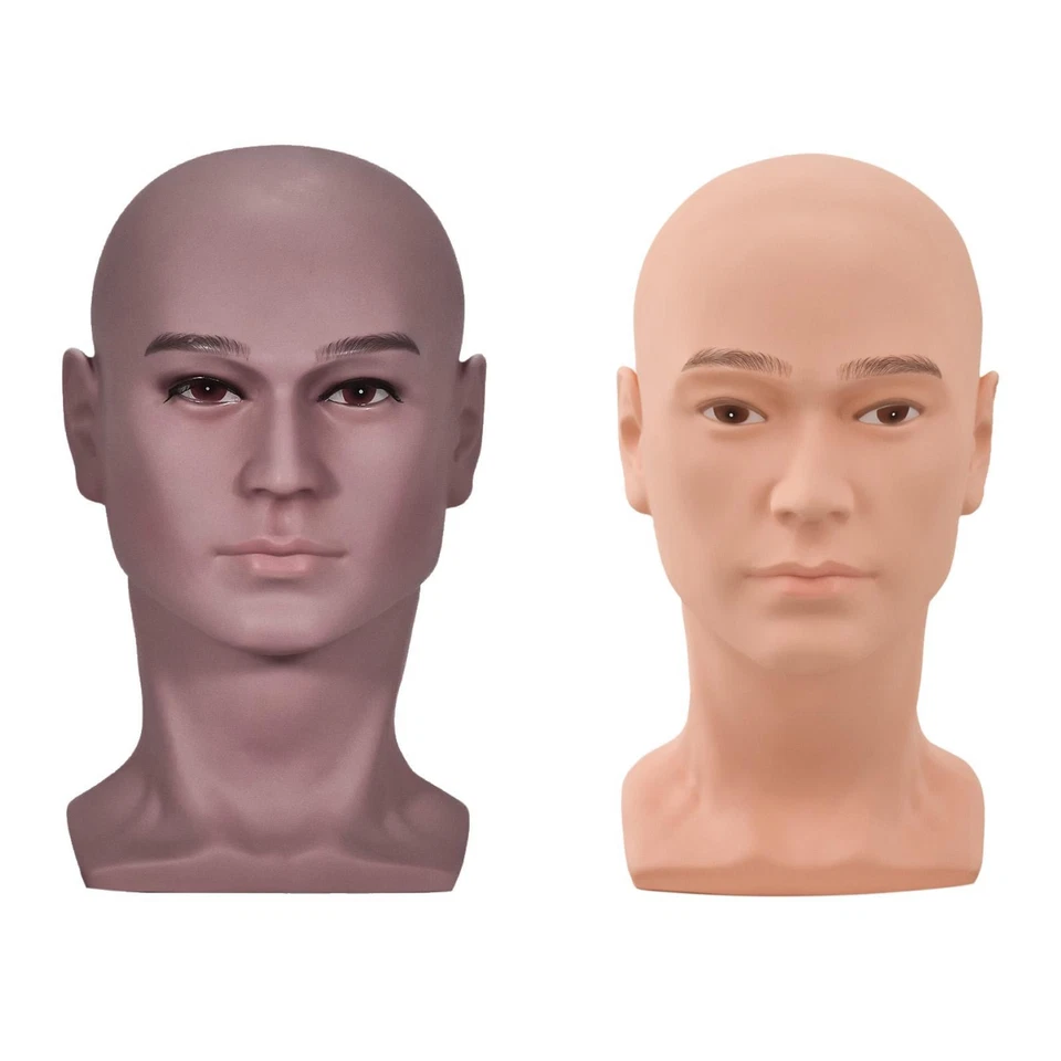 Tête Mannequin Homme Perruque Modèle Stand Support Présentoir Lunettes - Photo 1/1