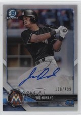 2018 Bowman Chrome Prospect Auto Refractor 108/499 Joe Dunand #BCPA-JD Auto 8az