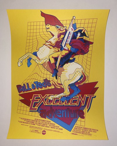 Mondo Bill & Ted’s Excellent Adventure We Buy Your Kids X/175 Silkscreen WBYK