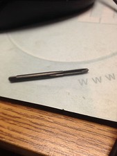 4-40 GH7 HIGH SPEED STEEL 2 FLUTE SPIRAL POINT PLUG TAP .0035" STEAM OXIDE