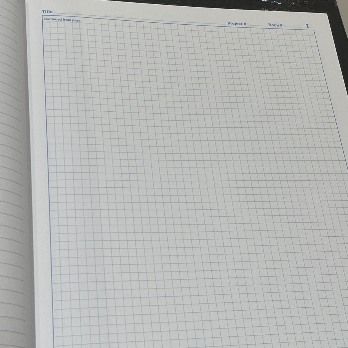 Vela Sciences N7-C Expanded DuraCover Lab Notebook, 9.25 X 11.75 In (23