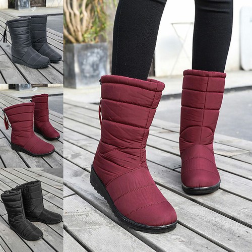 warm slip on boots