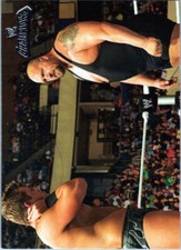 2011 Topps WWE Champions #47 Big Show Attacks The Miz