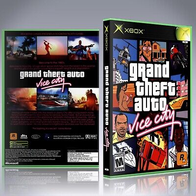 Grand Theft Auto Vice City: Xbox: Video Games 