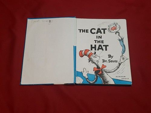 Dr. Seuss The Cat In The Hat Hard Cover Random House. - Picture 3 of 5