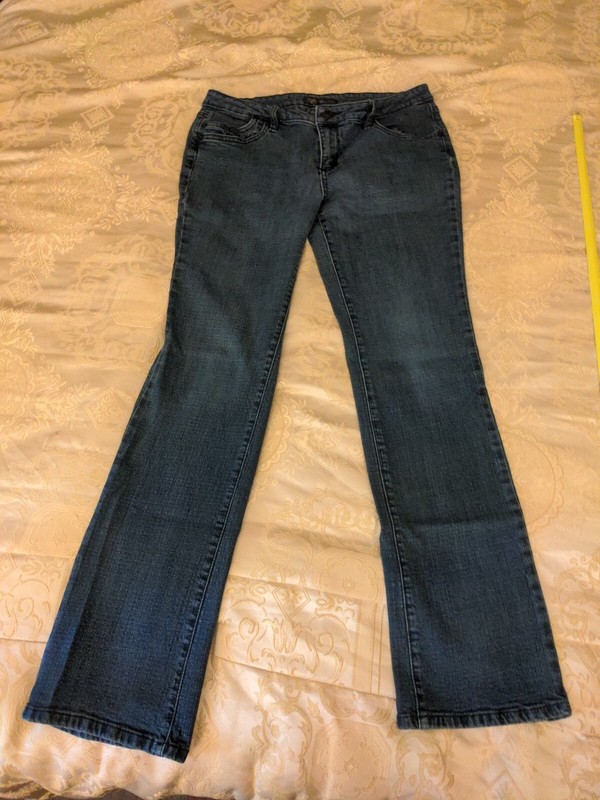 Mossimo Premium Jeans, Size 10 X 32 Inseam, Straight Leg, EUC
