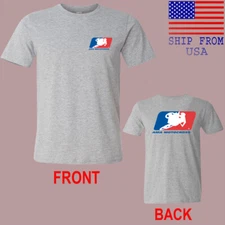 AMA Motorcross Racing Sport Men's Grey Size S to 5XL