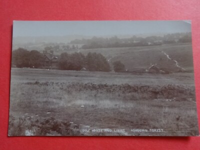 Das Golfhaus und Links, Ashdown Forest, RP von A.G. Wheller, The Square, Wald