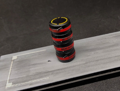 TERMOCOPERTE TYRE BLANKETS accessori modellismo 1/43 diorama BOX F1 Tires Gomme - Photo 3/3