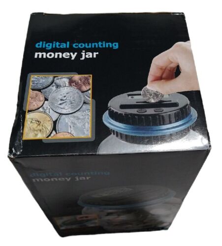 Bank Coin-Counting Digital Money Jar for All US Coins from Penny to Dollar, NEW - Picture 4 of 10