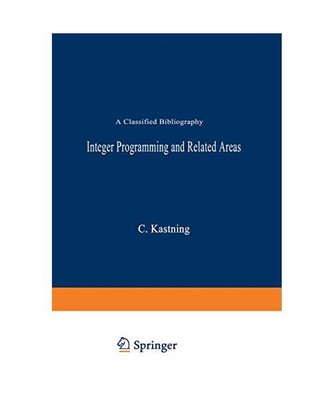 Integer Programming and Related Areas: A Classified Bibliography