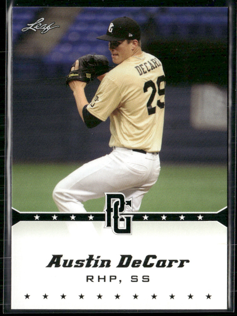 Austin DeCarr 2013 Leaf Perfect Game #277