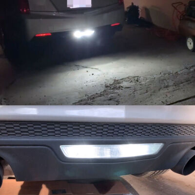 Xenon White 921 T15 Backup Reverse Lights LED Bulbs for Cadillac ATS 2013-2019